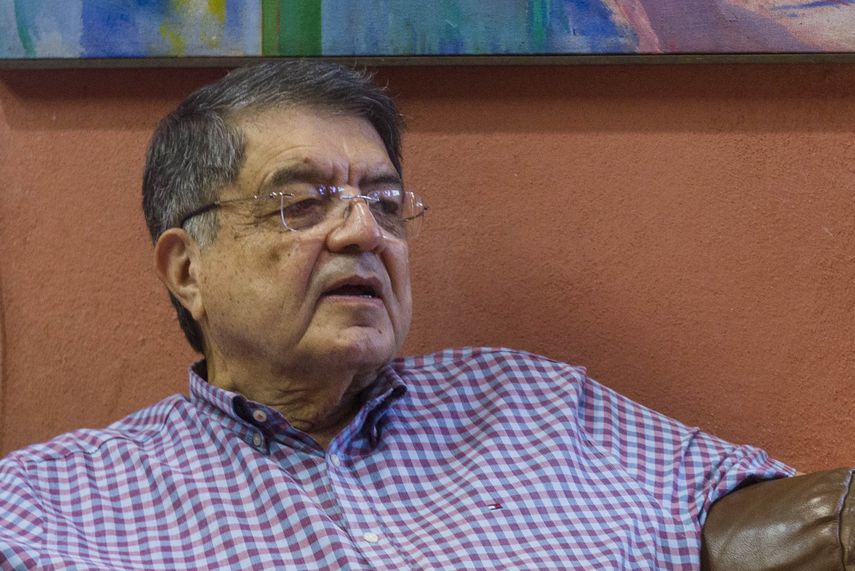 El escritor&nbsp;nicaragüense Sergio Ramírez, Premio Cervantes 2017.
