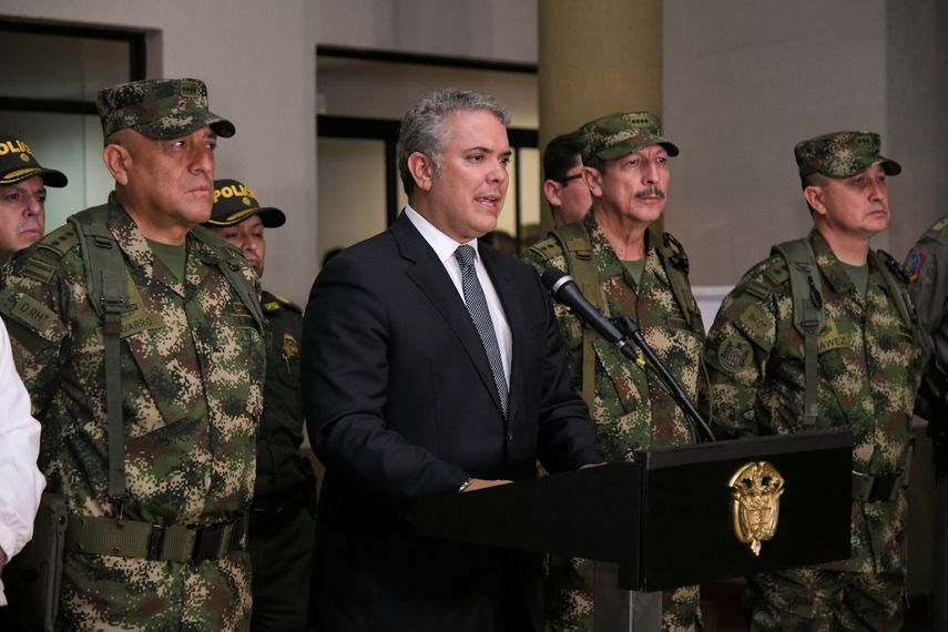 El presidente de Colombia, Iv&aacute;n Duque.&nbsp;