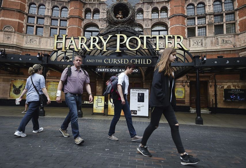 Una exposición itinerante sobre la cinta Harry Potter llega a Bruselas.