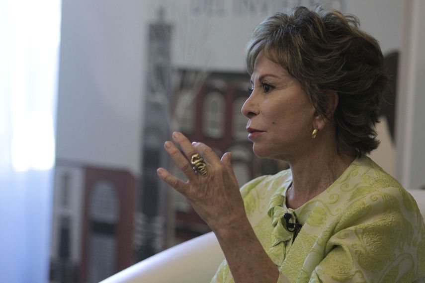 Isabel Allende, escritora chilena.