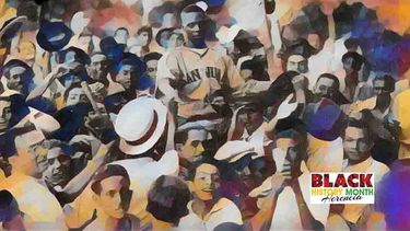 Mes de la herencia en la historia Negra, donde se nota la referencia de Puerto Rico con San Juan