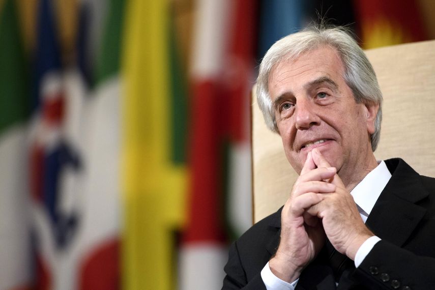 Tabaré Vázquez, presidente de Uruguay.