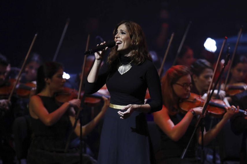 La cantante y actriz venezolana Mariaca Semprún.&nbsp;&nbsp;