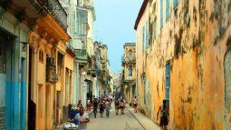 Una calle de La Habana, Cuba.&nbsp;