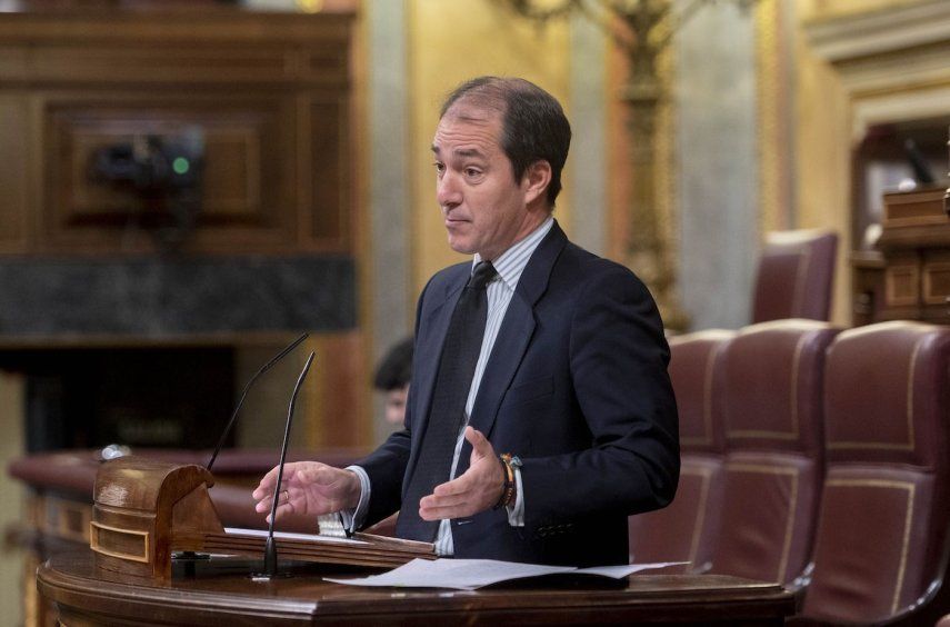 El diputado de Vox Víctor González Coello de Portugal.