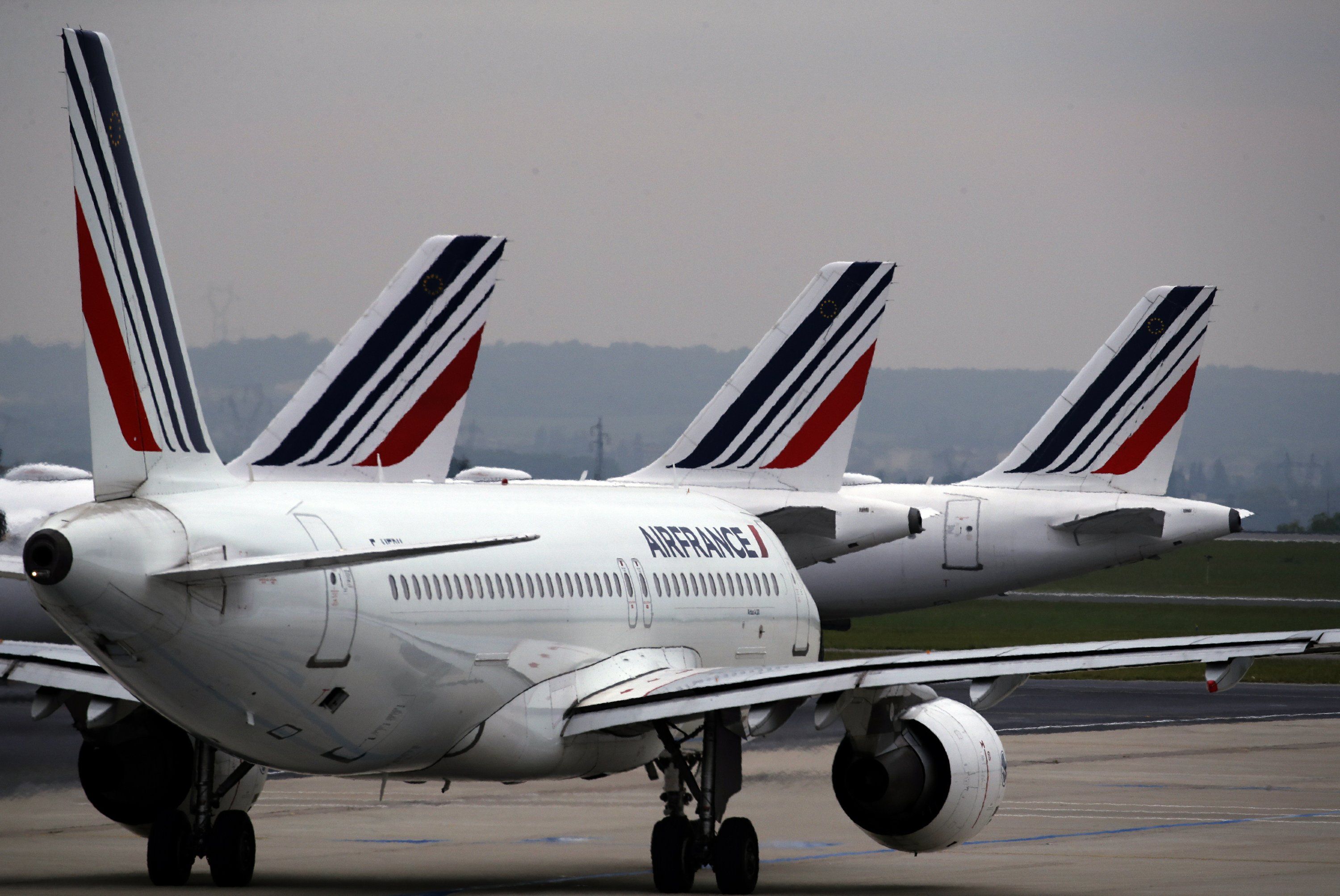Un avión de Air France aterriza de emergencia en Pekín Un avión de Air France aterriza de emergencia en Pekín