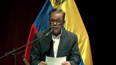 Gerardo Blyde, abogado constitucionalista y exalcalde de Caracas, durante la presentación del plan país.