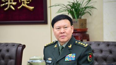 Fotografía de archivo del general Zhang Yang, miembro de la Comisión Militar Central (CMC), durante una reunión en Pekín (China). El militar se suicidó en su domicilio.&nbsp;&nbsp;