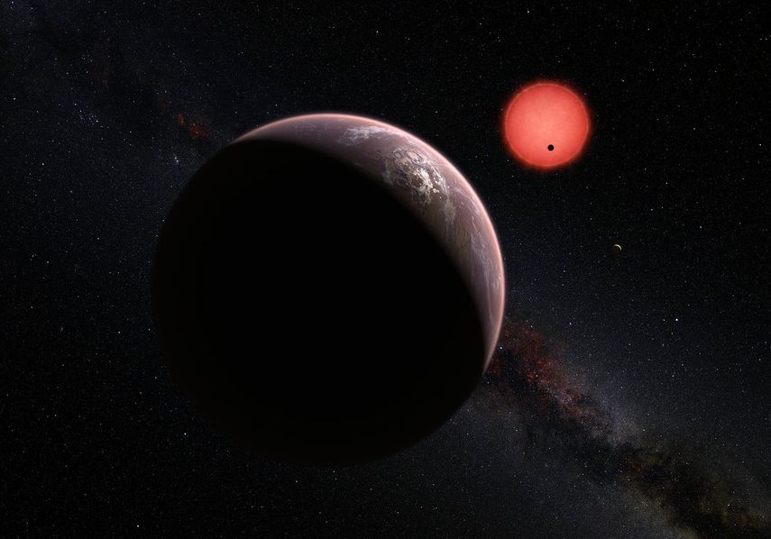 Próxima b, un planeta templado del tamaño de la Tierra descubierto en 2016.&nbsp;