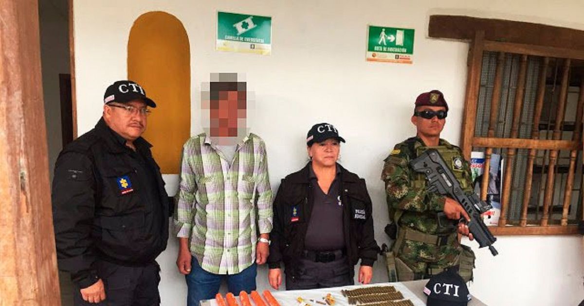 Capturan A Presunto Integrante Del Clan Del Golfo En El Centro De Colombia