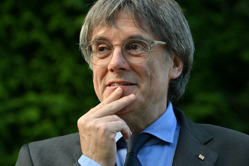 El líder independentista catalán, Carles Puigdemont.