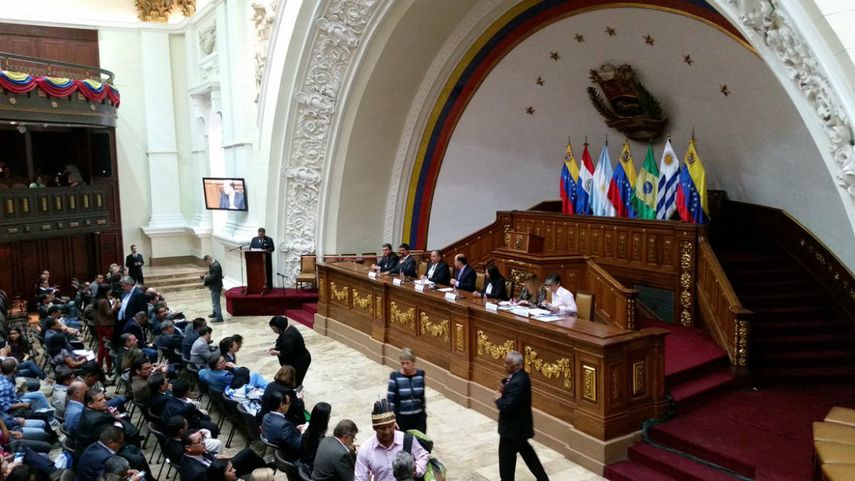 El Parlasur instaló este jueves en la Asamblea Nacional (AN, Parlamento) una audiencia pública para evaluar el respeto a los derechos humanos en Venezuela.