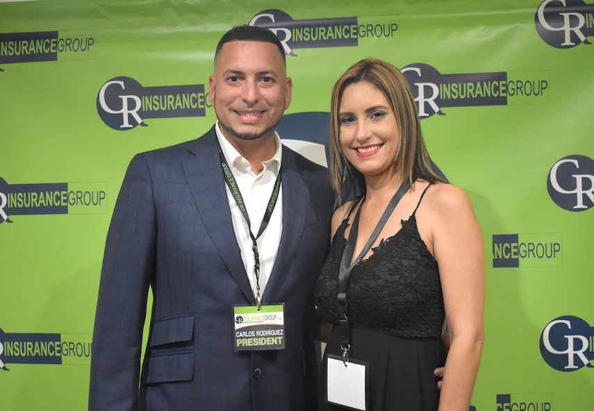 Carlos Rodríguez y Suaynet Serbia, directores ejecutivos de CR Insurance Group.
