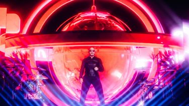 Pitbull en Australia como parte del festival Fridayz Live 2025.&nbsp;