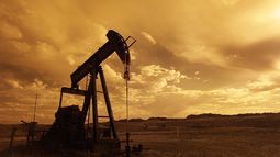 Imagen de un pozo de petróleo.