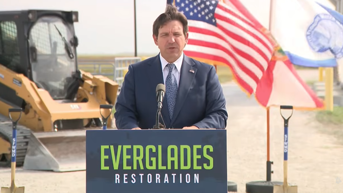 Ron DeSantis, gobernador de Florida.&nbsp;