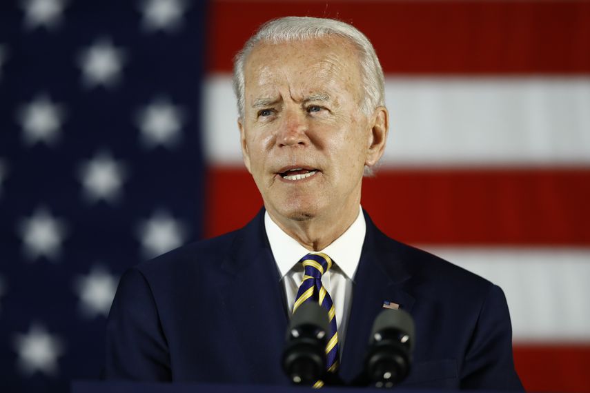 Joe Biden, exvicepresidente y candidato dem&oacute;crata a la Casa Blanca.