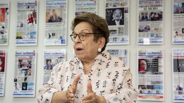 Donna Shalala, congresista demócrata por el estado de la Florida, durante una visita a DIARIO LAS AMÉRICAS.