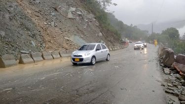 Las autoridades colombianas han alertado de la posibilidad de deslizamientos de tierra como consecuencia de las intensas lluvias.