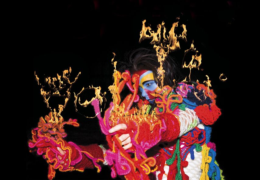 Ilustración Volta, de Björk. (CORTESÍA)