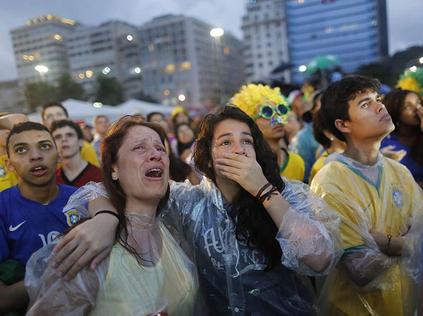 Memes sobre la pérdida de Brasil. (AP)