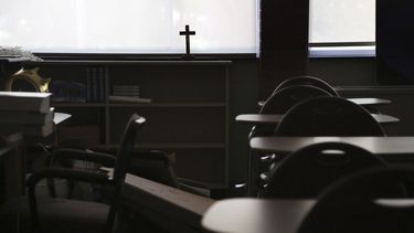 La Escuela Católica Quigley en Baden, Pensilvania el 8 de junio del 2020.&nbsp;