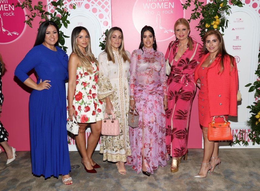 Dessire Ramírez León, Gretel Jardón, Gloria Ordaz, Jenisbel Acevedo, Sissi Fleitas y Yenin Acevedo.
