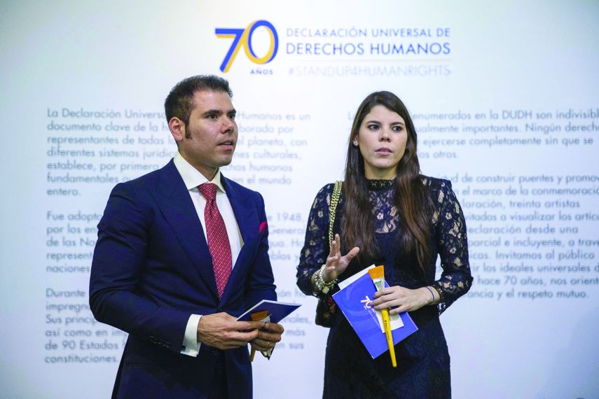 Los hijos de la pareja presidencial de Nicaragua, Laureano Ortega Murillo y Camila Ortega Murillo.