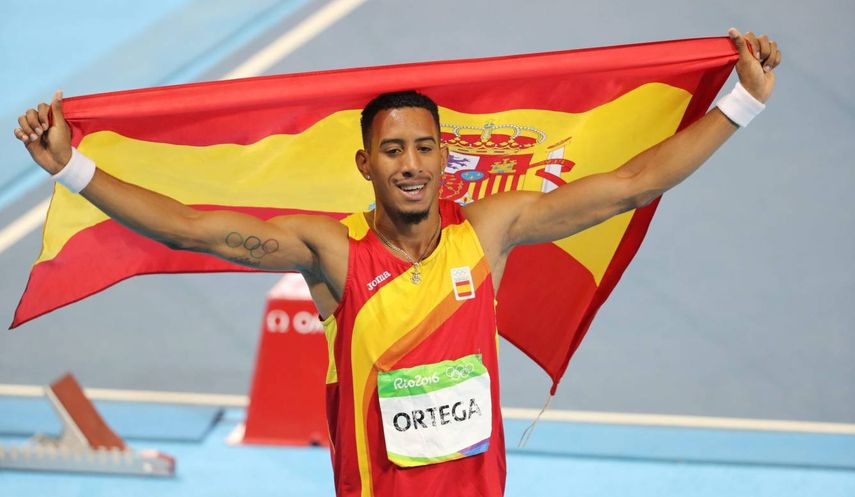 Orlando Ortega representó a España en los Juegos de Río 2016