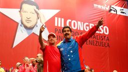 El exjefe de la Inteligencia venezolana Hugo El Pollo Carvajal y el dictador Nicolás Maduro. El exjefe de la Inteligencia venezolana Hugo El Pollo Carvajal y el dictador Nicolás Maduro.