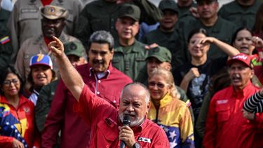 Diosdado Cabello, número dos del chavismo, se ha manifestado en contra de la transición