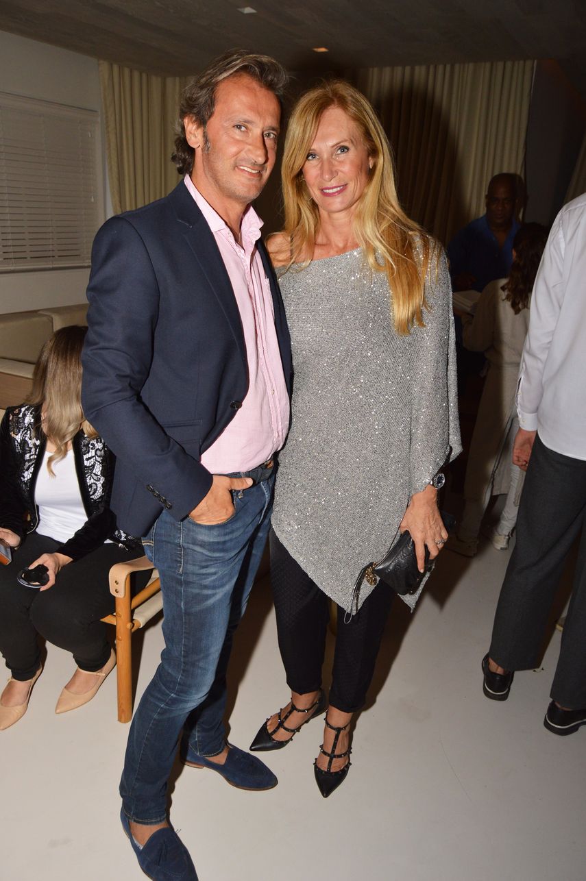 Stefano Buzzanca y Mónica Castiglio