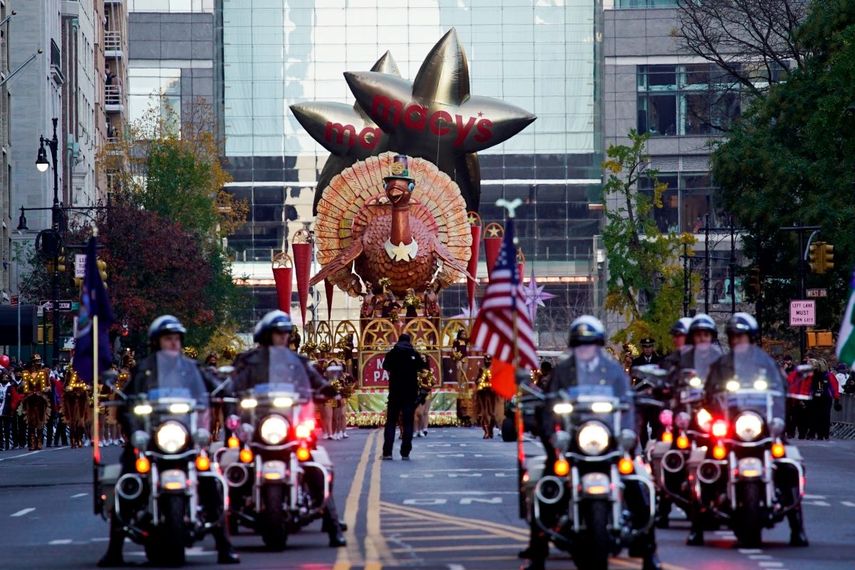El Desfile del Día de Acción de Gracias de Macy's en Nueva York, el jueves 25 de noviembre de 2021. 