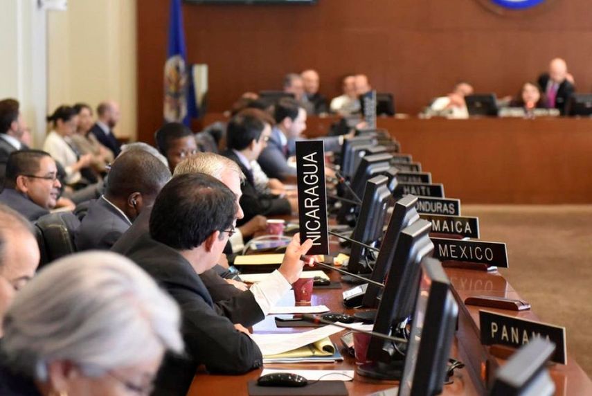 Sesión del Consejo Permanente de la Organización de Estados Americanos (OEA). Sesión del Consejo Permanente de la Organización de Estados Americanos (OEA).