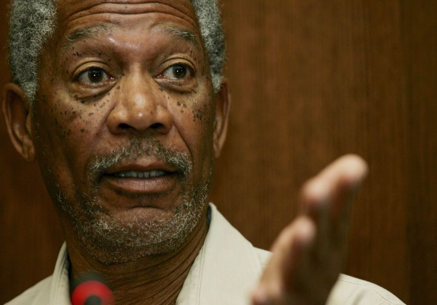 El actor&nbsp;Morgan Freeman.