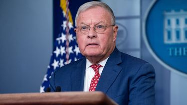 El general en retiro Keith Kellogg durante una rueda de prensa el 22 de septiembre de 2020 en la Casa Blanca en Washington, DC.