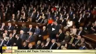 Su discurso ante el Congreso fue alabado por demócratas y republicanos (Captura Video)