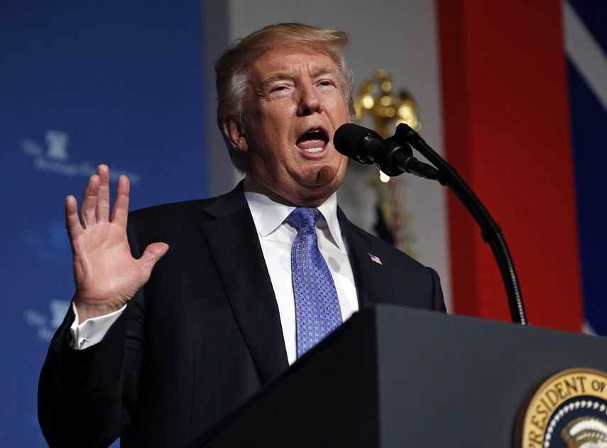 El presidente Donald Trump.&nbsp;