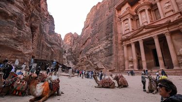 Petra, maravilla del desierto de Jordania.
