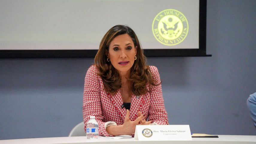 La congresista María Elvira Salazar.