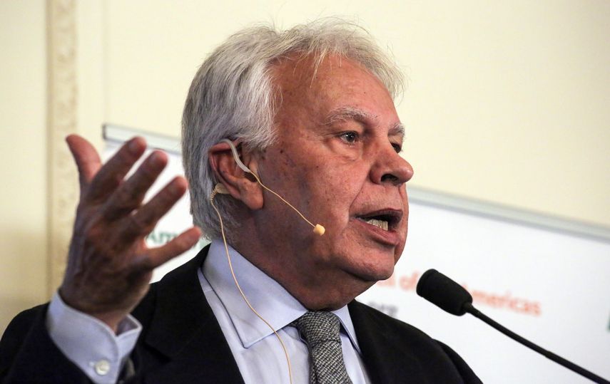 Felipe González, expresidente del Gobierno español.