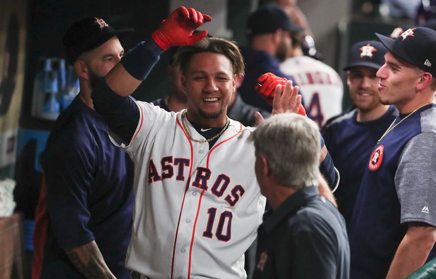Gurriel fue clave en la Serie Mundial que ganaron los Astros en 2017.