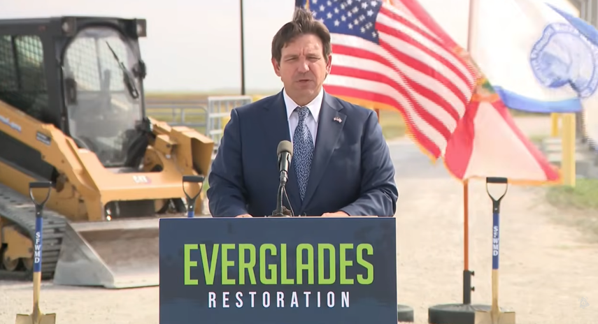 Ron DeSantis, gobernador de Florida.&nbsp;