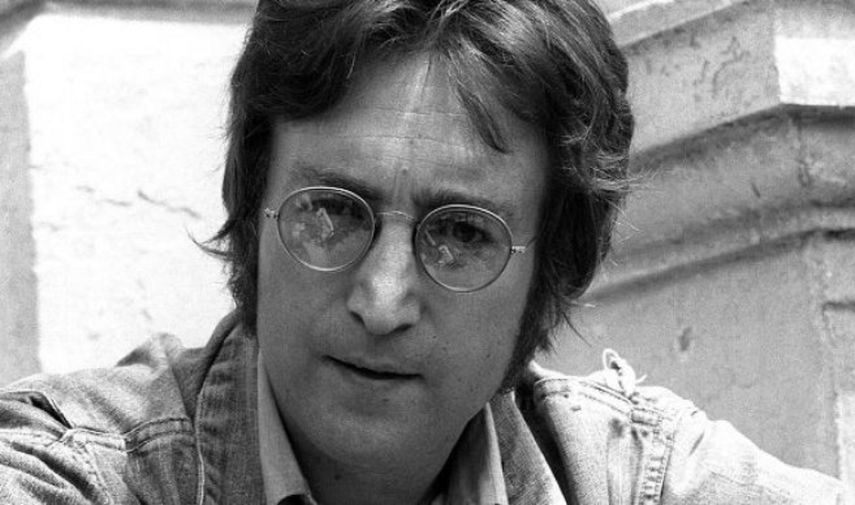 El cantante John Lennon.
