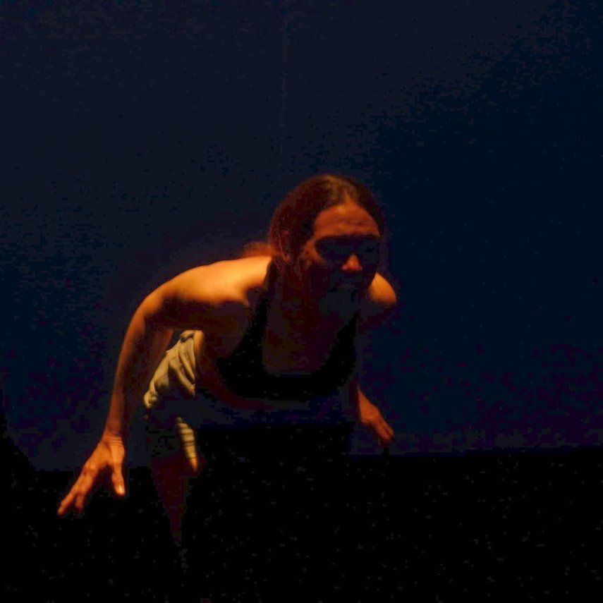 La actriz Marcela García Olivera en Gérmen.&nbsp;