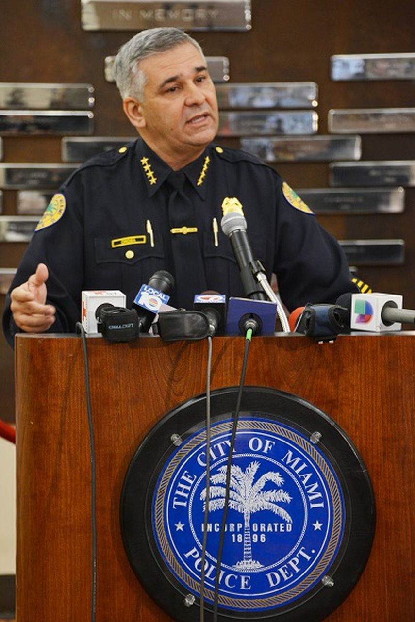 Exjefe de la Policia de la ciudad de Miami, Manuel Orosa, podría ser el próximo director de esa institución, pero en el Condado Miami-Dade (GISELLE SANTALUCCI) 