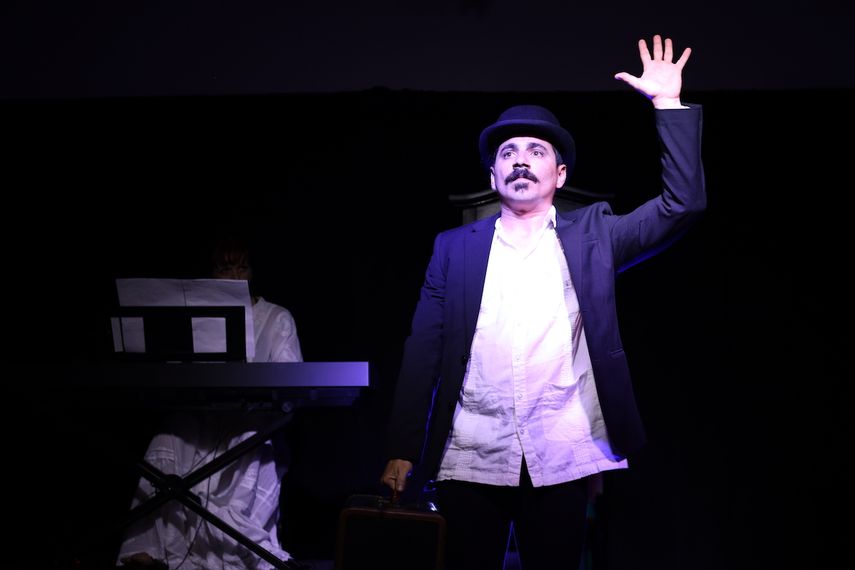 El actor Yerandy Basart en Adiós Cuba.&nbsp;