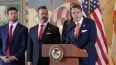 El fiscal general encargado de EEUU, Todd Blanche, durante una intervención en la Torre de la Libertad, en la ciudad de Miami, Florida.