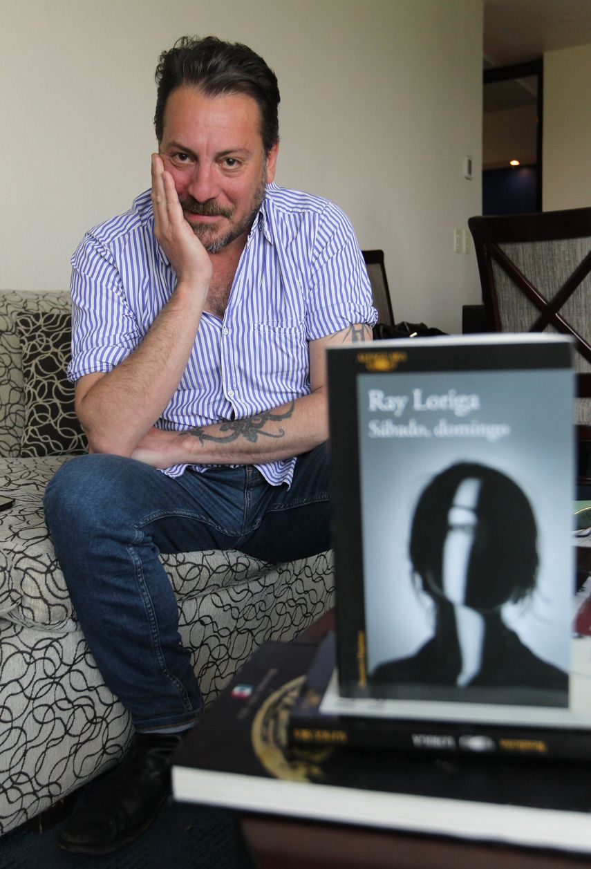 El escritor español&nbsp;Ray&nbsp;Loriga, premio Alfaguara de novela del 2017.
