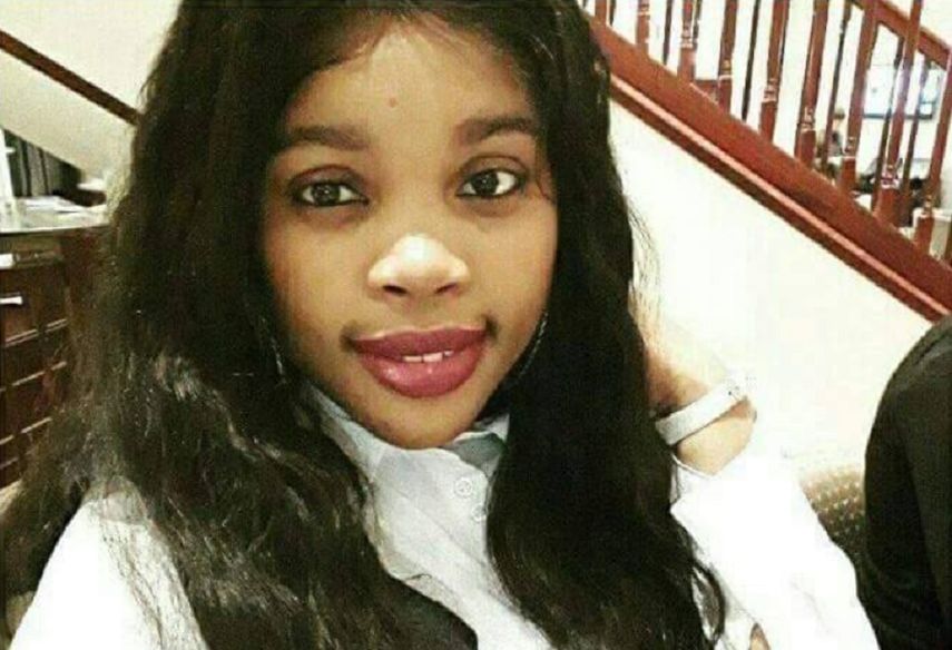 Sibongile Mani, la estudiante sudafricana que recibió por error una beca de un millón de dólares.